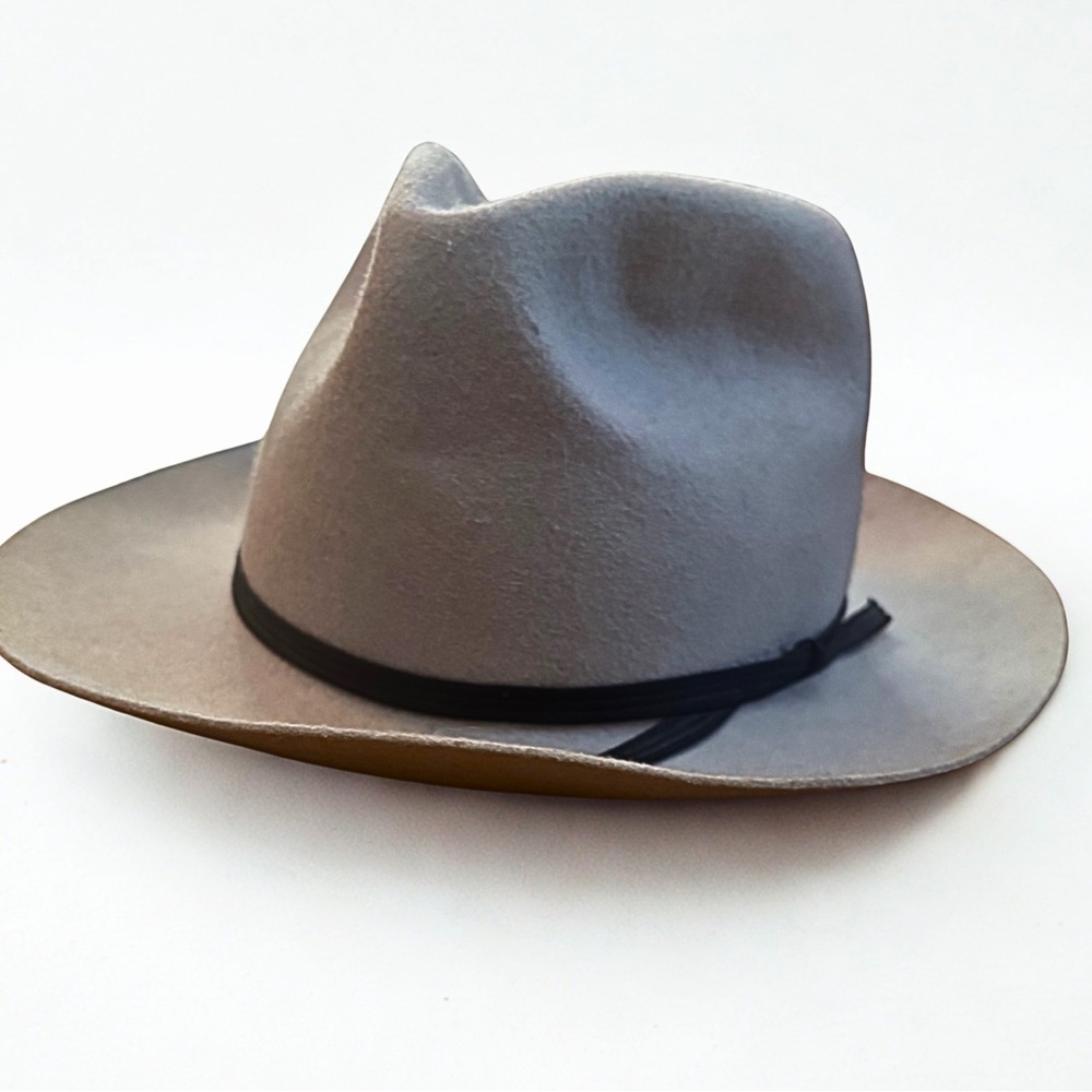 Vintage Pedigree Fifth Avenue 100% Wool Fedora – Gray with Black Band